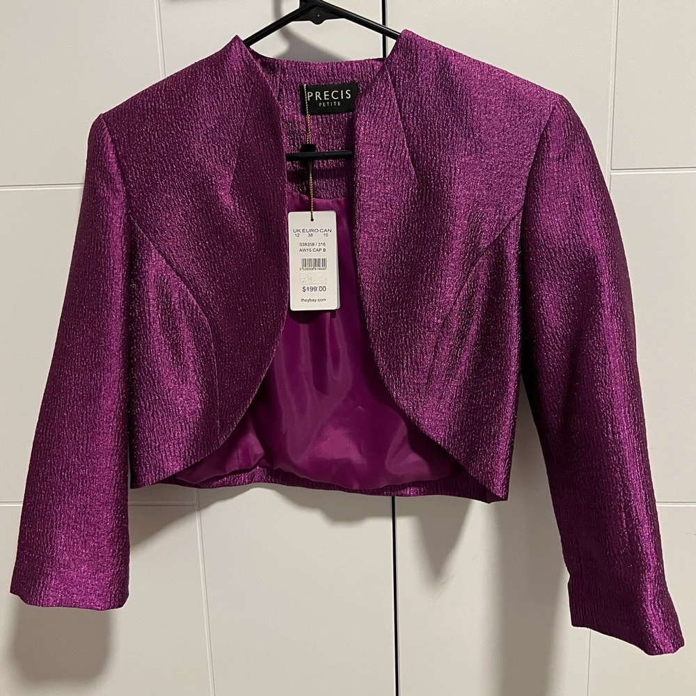 Pink dinner jacket
